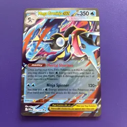 Mega Greninja ex Pokemon Chaos Rising 022/083 English NM In Hand - Image 1