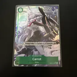 One Piece TCG Carrot The Azure Sea's Seven Alt Art AA EB04-013 Eng Card Game CCG - Image 1