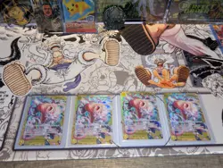 One Piece TCG Monkey D Luffy Gear 5 SEC EB04-061 Egghead Crisis Playset of 4 NM - Image 2