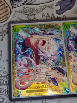 One Piece TCG Monkey D Luffy Gear 5 SEC EB04-061 Egghead Crisis Playset of 4 NM - Image 3