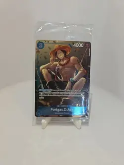 One Piece TCG: Portgas D. Ace P-074 Promo Tin Pack Set Vol. 2 Sealed English - Image 1
