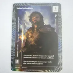 Wonders of the First 2025 - CLASSIC FOIL RARE - Sirius Aetherblade 202/401 TCG - Image 1