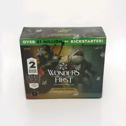 NEW SEALED Wonders of the First 2-Player Starter Set Kit With Bonus Packs CCG - Image 1