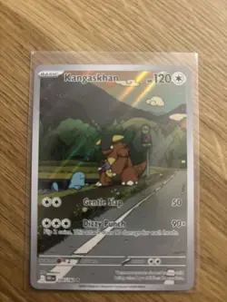 Pokemon TCG Kangaskhan 204/182 Destined Rivals Illustration Rare Card NM - Image 1