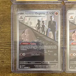 Pokemon Diglett 47, Dugtrio 19, Team Rocket's Dugtrio 239 x2 - 4 Card Lot - Image 2