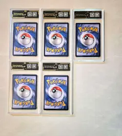 OCD 10 Full Set Chinese Exclusive Pikachu Pokemon Cards Lot*5 Gengar JL89 - Image 2
