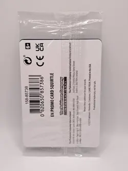 Pokemon Center Stamped Promo 2023 Squirtle 151 Reverse Holo Card #007/165 Sealed - Image 2