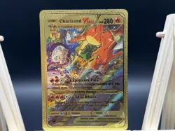 Pokemon TCG Charizard V VMAX VSTAR Gold Foil Lot x4 Cards Custom - Image 3