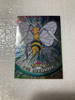 2000 Topps Chrome #15 Beedrill Pokemon Card RARE TV/Animation Series BEEDRILL - Image 1