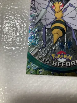 2000 Topps Chrome #15 Beedrill Pokemon Card RARE TV/Animation Series BEEDRILL - Image 3