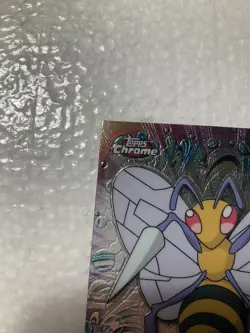 2000 Topps Chrome #15 Beedrill Pokemon Card RARE TV/Animation Series BEEDRILL - Image 5