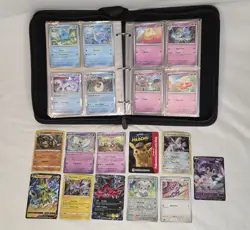 Collection Of Pokemon TCG Card With Binder Not All Card Are Shown - Image 1