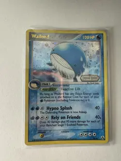Wailord 14/92 Legend Maker Reverse Holo Card Near Mint Condition - Image 2