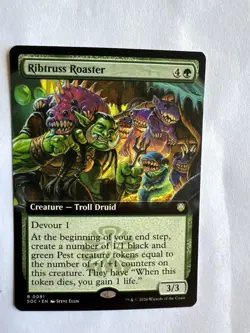 Ribtruss Roaster (EXTENDED) MTG | NM/EX | Secrets of Strixhaven Commander - Image 1