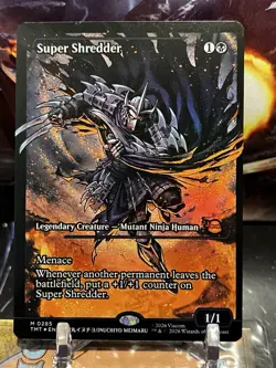 MTG | Super Shredder (0285 - Japan Showcase) ✨FOIL✨ [TMT] - Image 1
