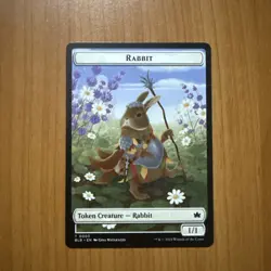 Rabbit Token Creature 1/1 - N/M - Bloomburrow - MTG Magic The Gathering Card - Image 1