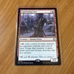 Captivating Crew - N/M - The Lost Caverns of Ixalan Magic The Gathering MTG - Image 1