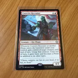 Coercive Recruiter - N/M - The Lost Caverns of Ixalan Magic The Gathering MTG - Image 1