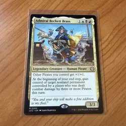 Admiral Beckett Brass - N/M - The Lost Caverns of Ixalan Magic The Gathering MTG - Image 1