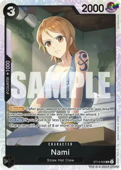 Nami [ST-14 - ST14-006] - NM [Foil] TCG One Piece - Image 1