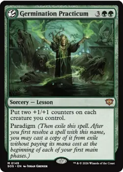 MTG - [SOS - 149 ] Germination Practicum - Secrets of Strixhaven - Image 1