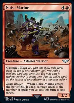 MTG Universes Beyond: Warhammer 40,000 - Noise Marine - Image 1