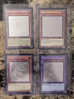 Yu-Gi-Oh Blue Eyes Ultimate Dragon Ghosts From The Past 2 Lot - Image 1