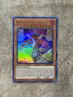 Yu-Gi-Oh! Michion the Timelord - 1st Edition - Holo - BLRR-EN021 - Image 1
