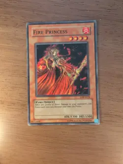 Fire Princess - Super Rare LON-E034 - YuGiOh - Image 1
