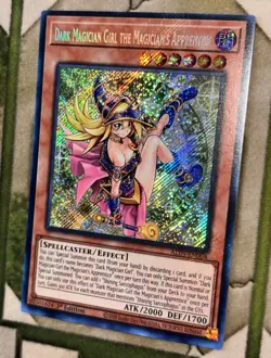 Yugioh DARK MAGICIAN GIRL THE MAGICIAN'S APPRENTICE Secret Rare ALIN-EN004 - Image 1