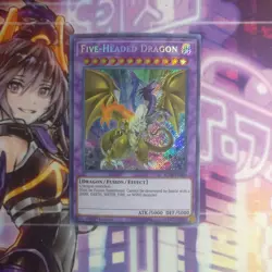 1X FIVE-HEADED DRAGON MIL1-EN012 BLHR-EN000 SD09-ENSS1 LC03-EN004 NM YUGIOH - Image 3