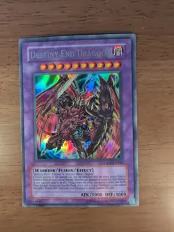 YUGIOH Ultra Rare Destiny End Dragoon LODT-EN042 - Image 1