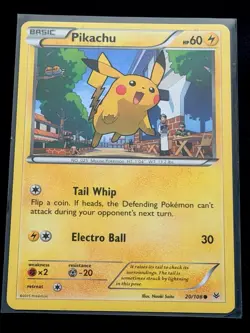 Pikachu 20/108 Roaring Skies XY 2015 Pokemon TCG Card - Image 1