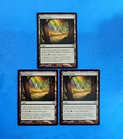 3x Vivid Grove Modern Masters 2013 Mtg Magic Gathering Card Land Mana 227 - Image 1