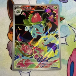 Ivysaur 134/132 Illustration Rare Megas Evolutions Pokemon Card - Image 2