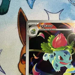 Ivysaur 134/132 Illustration Rare Megas Evolutions Pokemon Card - Image 3