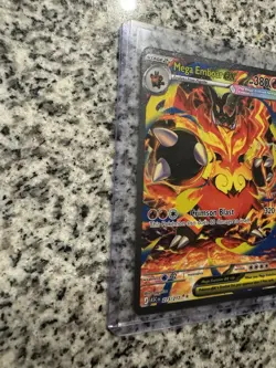 Mega Emboar ex 273/217 Full Art Ultra Rare Ascended Heroes Pokemon Card NM - Image 2