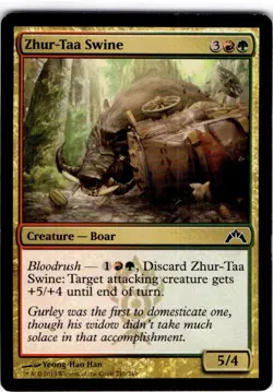 MTG Zhur-Taa Swine Gatecrash Common #210 - Image 1