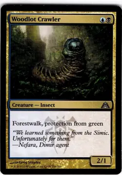 MTG Woodlot Crawler Dragon's Maze Uncommon #118 - Image 1