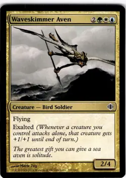 MTG Waveskimmer Aven Shards of Alara Common #207 - Image 1