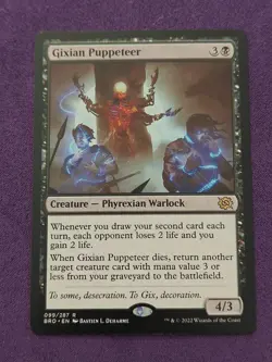Gixian Puppeteer Normal R The Brothers' War 99 NM MTG - Image 1