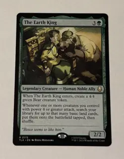 MTG The Earth King - Avatar: The Last Airbender LP - Image 1