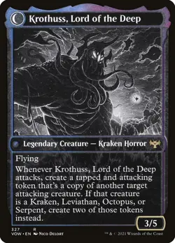 Runo Stromkirk (Showcase) (327) #327 (Foil) (NM) Crimson Vow VOW Magic MTG - Image 2
