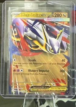 Mega Latias ex – Mega Evolution 100/132 – Holo Rare Pokemon TCG - Image 1