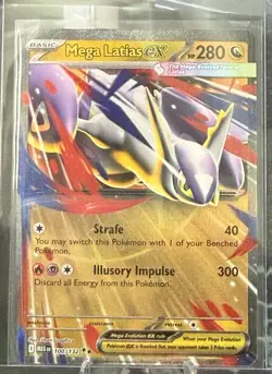 Mega Latias ex – Mega Evolution 100/132 – Holo Rare Pokemon TCG - Image 2