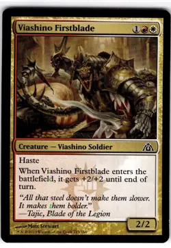 MTG Viashino Firstblade Dragon's Maze Common #113 - Image 1