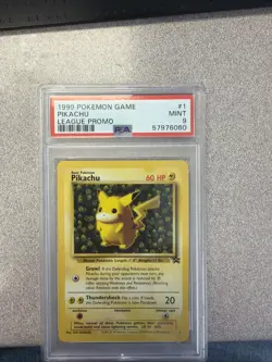 1999 Pokemon Game League Promo Pikachu “Ivy” #1 Psa 9 - Image 1