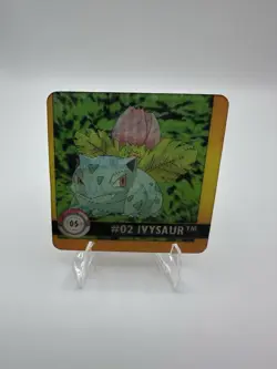 Bulbasaur #01 / Ivysaur #02 - ArtBox Action Flipz #05 - Vintage - Pokemon TCG - Image 2