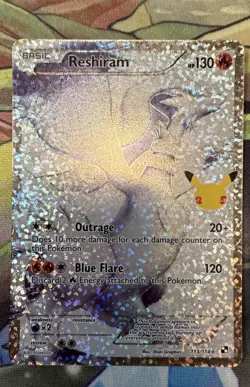 Reshiram, NM 113/114 Celebrations: Classic Collection Pokemon 25th Anniversary - Image 1