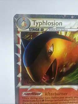 Typhlosion Prime Promo Holo HGSS09 Heartgold & Soulsilver Pokemon TCG English Lp - Image 2